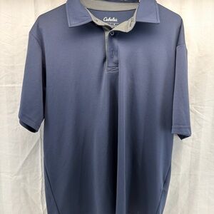 Cabela's Men's Dark Blue Polo Shirt